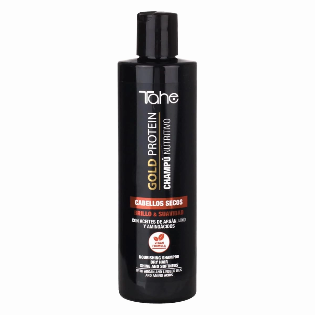 Tahe Gold Protein For Dry Hair Small Kit - Shampoo 300ml, Mask 400ml, Styling Cream 200ml - Nourishing & Softness