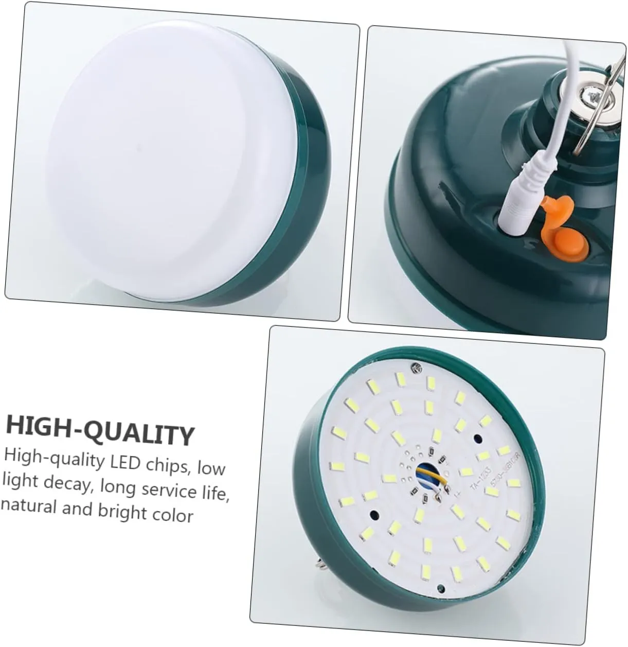 Tent Lamp Rechargeable Camping Electric Lantern 3 Modes Led Hiking Light
