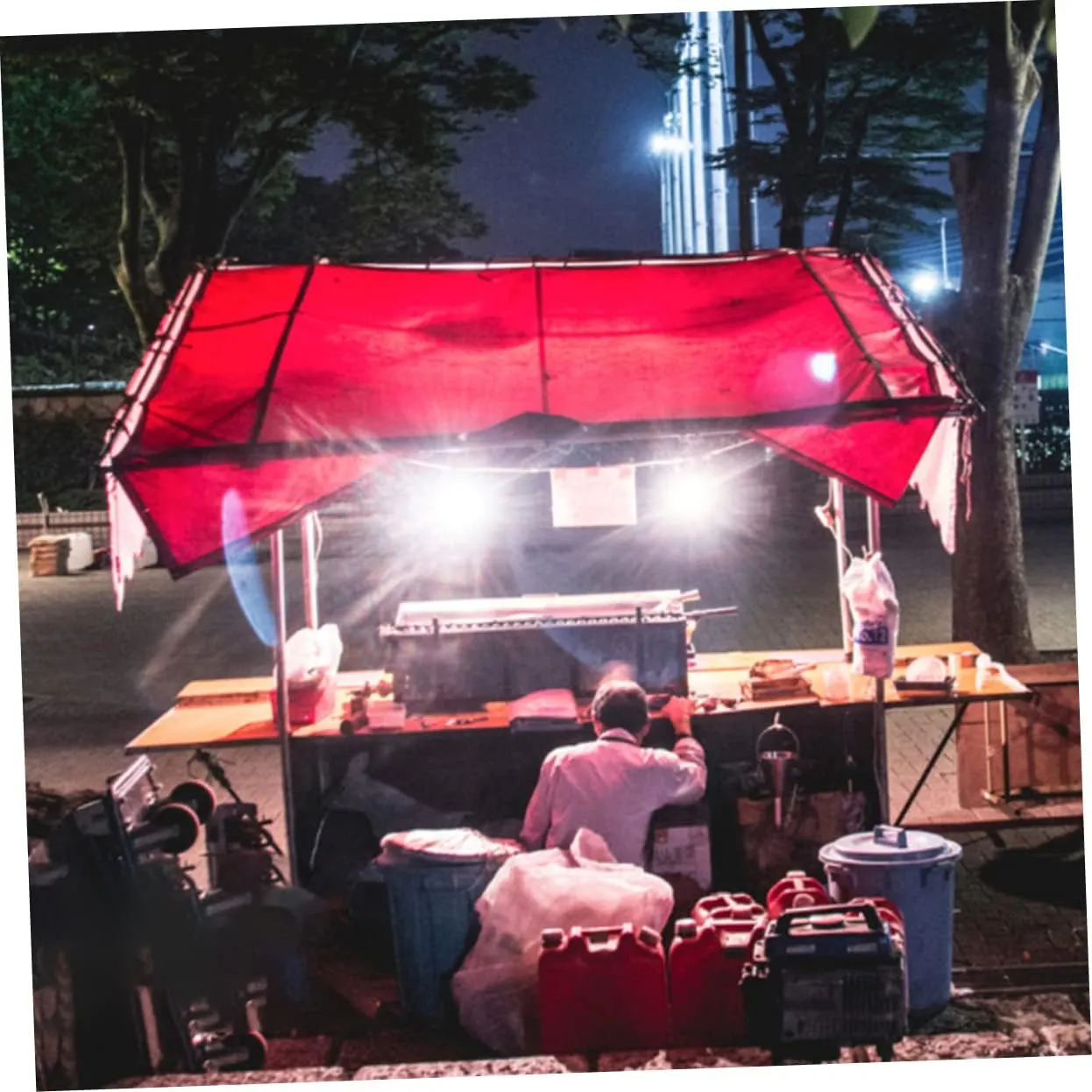 Tent Lamp Rechargeable Camping Electric Lantern 3 Modes Led Hiking Light