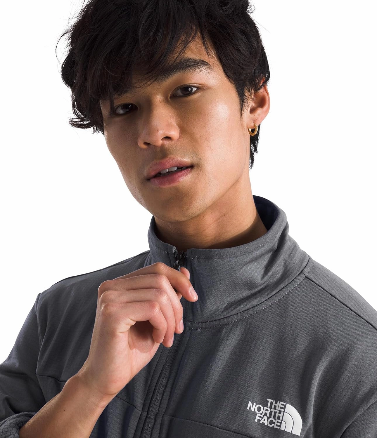 THE NORTH FACE Men's Cedar Trail Grid Fleece Full Zip Jacket