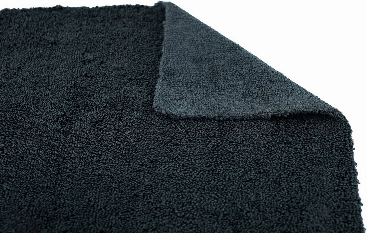 The Rag Company - Creature Edgeless Auto Detailing Towels (10-Pack) Professional 70/30 Blend, Dual-Pile Plush Microfiber, Buffing & Polishing, 420gsm, 16in x 16in, Black