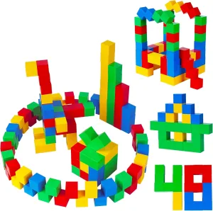 Tigerdoe 48 Pcs Educational Magnetic Cubes for Kids | Sensory Montessori Toys for Boys & Girls | Preschool Educational Magnetic Block Set