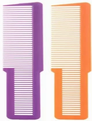 TONI&GUY Professional Colorful Barber Carbon Antistatic Comb Wide tooth Comb Pack of 2