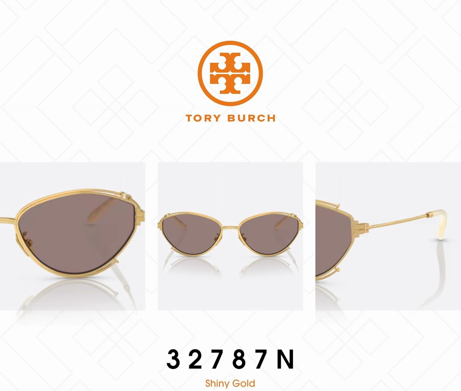 Tory Burch TY6103 Oval Sunglasses for Women   BUNDLE With Designer iWear Complimentary Eyewear Kit