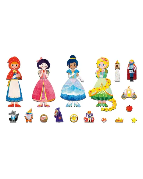 Travel Magnetic Puzzle -Fairy Tales