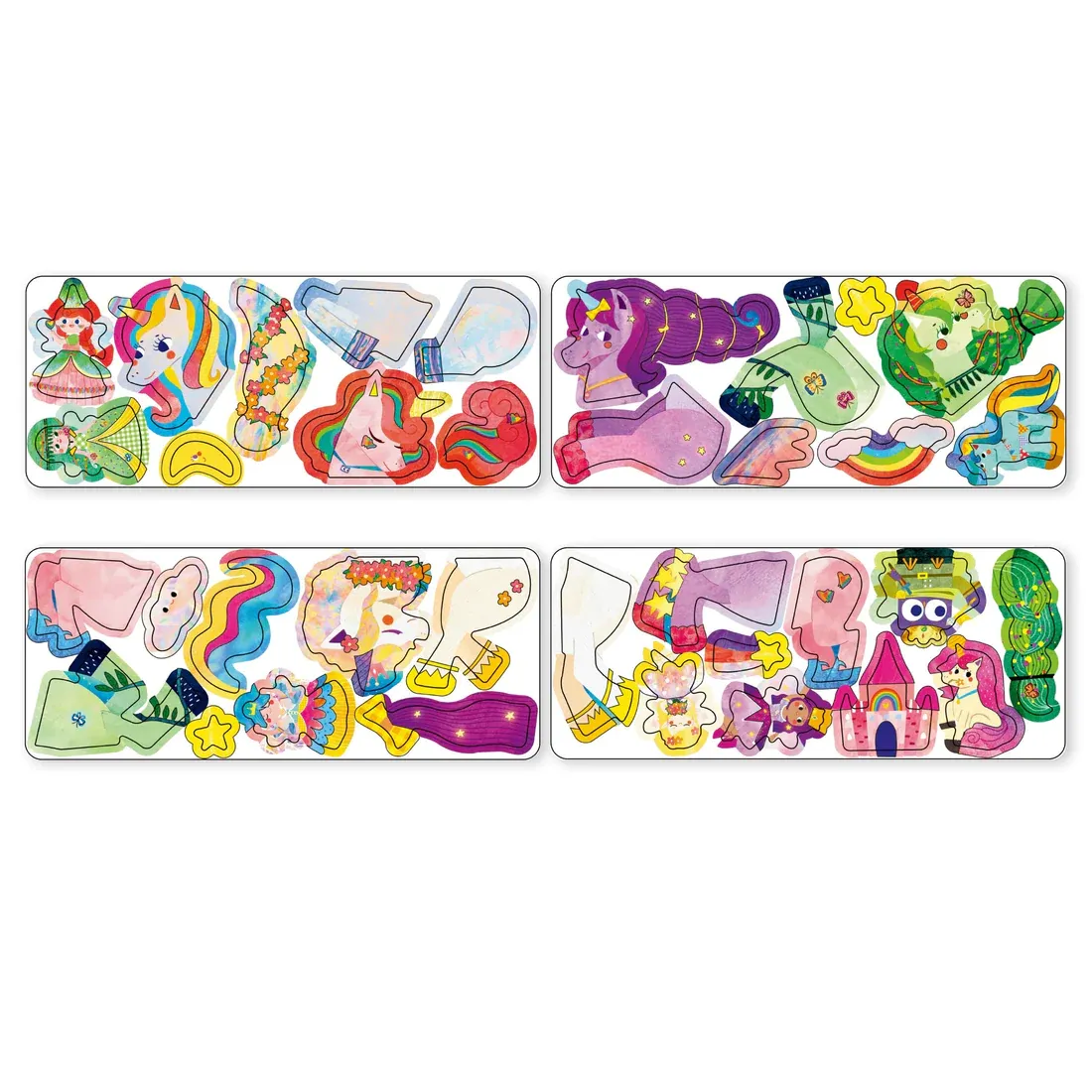 Travel Magnetic Puzzle -Unicorns