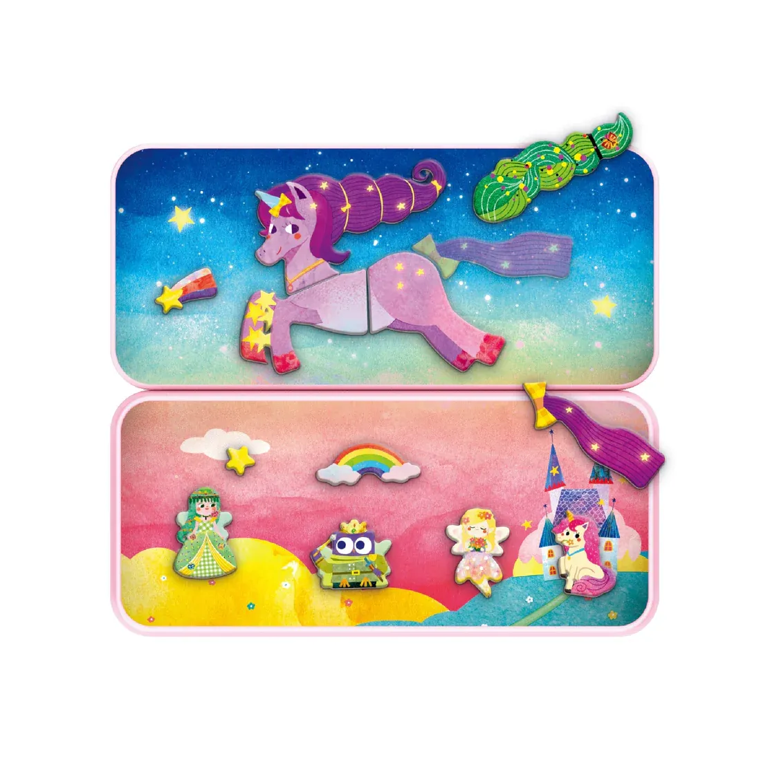 Travel Magnetic Puzzle -Unicorns