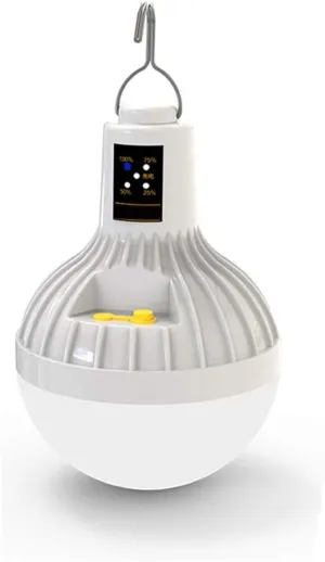TXTC Emergency Charging Bulb Portable LED Light Bulb USB Hanging Rechargeable Light Outdoor Camping Light for Camping/Patio/Garden/BBQ (Size : 150W)