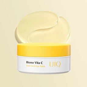 UIQ Biome Vita C Dark Circle Eye Patch 85g / 60ea 2.99 oz., Korean Skincare - Vitamin C derivatives eye patch for dark circles