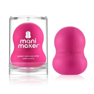 Universal Nail Polish Grip for Precision Painting Perfect for DIY Manicures, Nail Artists, and Professionals - Easy to Use, Suitable for Righties and Lefties - 4 Fun Colors (fuchsia)