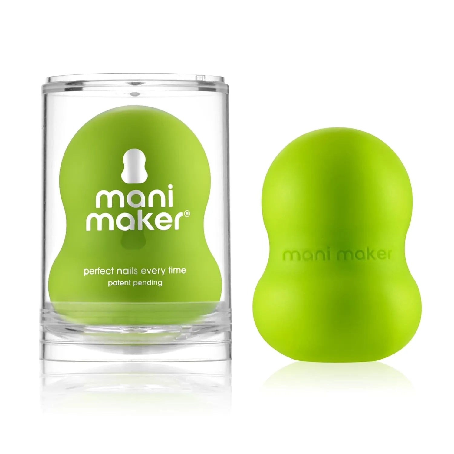 Universal Nail Polish Grip for Precision Painting Perfect for DIY Manicures, Nail Artists, and Professionals - Easy to Use, Suitable for Righties and Lefties - 4 Fun Colors (lime)