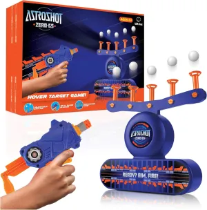 USA Toyz AstroShot Zero GS Shooting Games for Kids - Nerf Compatible Floating Ball Targets for Shooting with Foam Blaster Toy Gun, 10 Floating Ball, 10 Foam Darts, and 5 Flip Targets