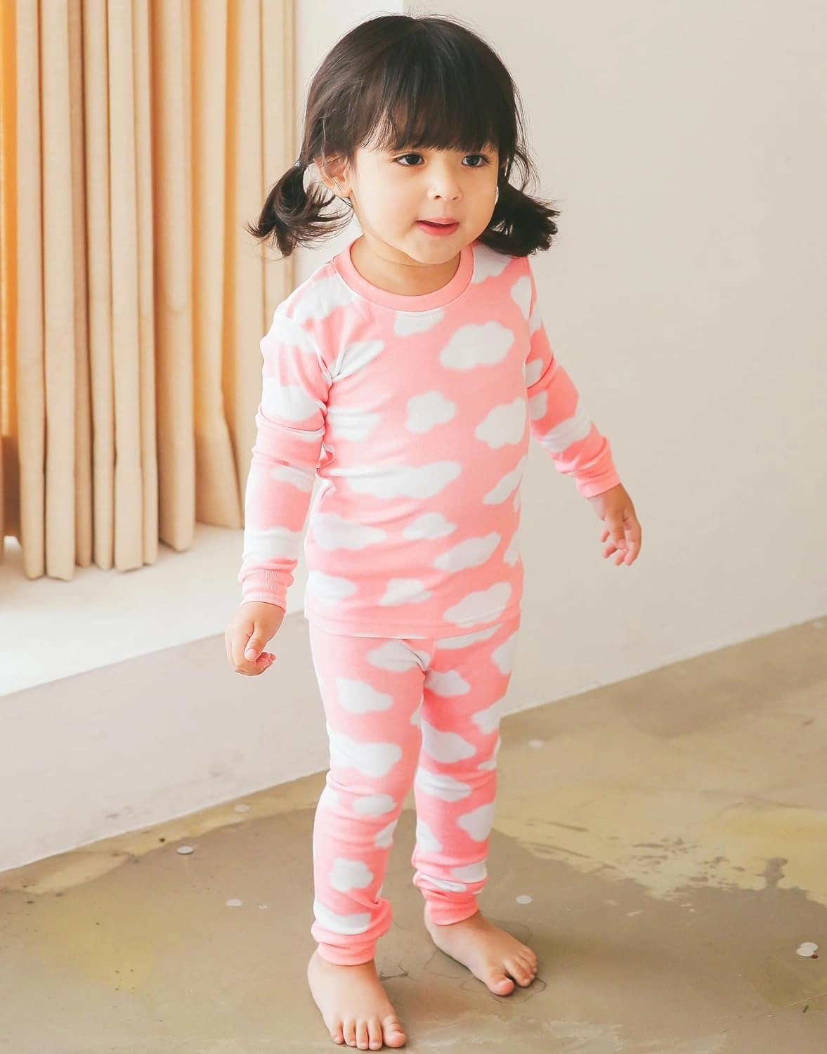 VAENAIT BABY 6M-12Y Kids Unisex Girls & Boys Soft Comfy Modal Tencel Sleepwear Pajamas 2pcs or 4pcs Set