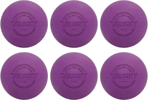 Velocity Lacrosse Balls - 1, 2, 3, 6, 12, 18, 24, 36, 60 and 120 Packs - for Practice, Official NFHS and College Approved Size