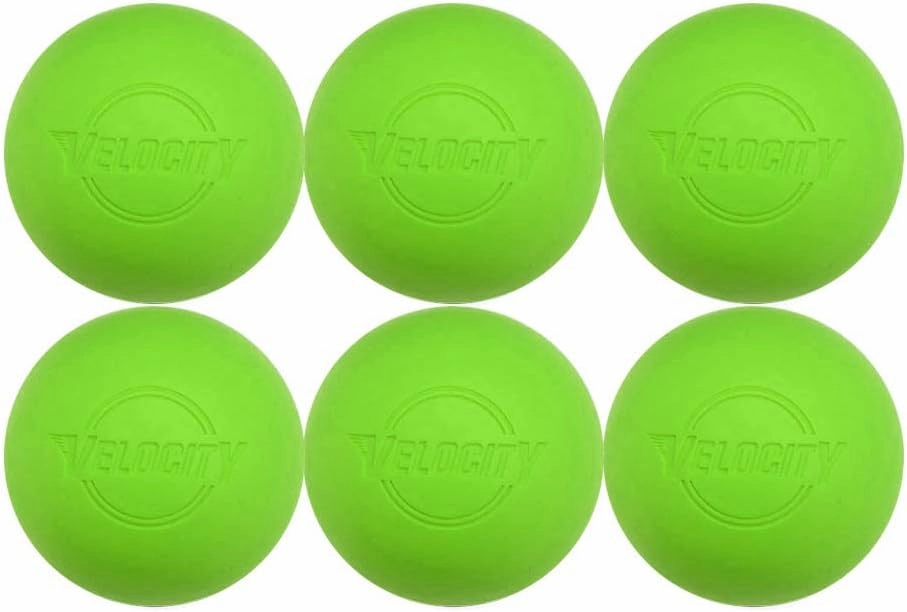 Velocity Lacrosse Balls - 1, 2, 3, 6, 12, 18, 24, 36, 60 and 120 Packs - for Practice, Official NFHS and College Approved Size