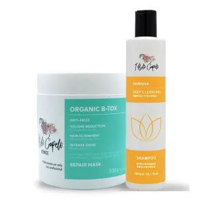 Venice B-tox Organic Kit - Organic Treatment 500g/17.60 oz   Deep Cleansing Shampoo 300ml/10.1 fl.oz