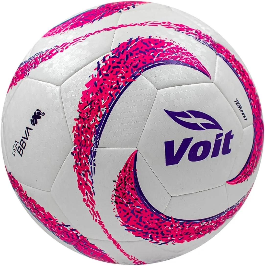 Voit Hybrid Training Ball - Liga MX, Hybrid Tech Technology, Durable Construction, Multiple Colors, High Grade Soccer Ball for Training