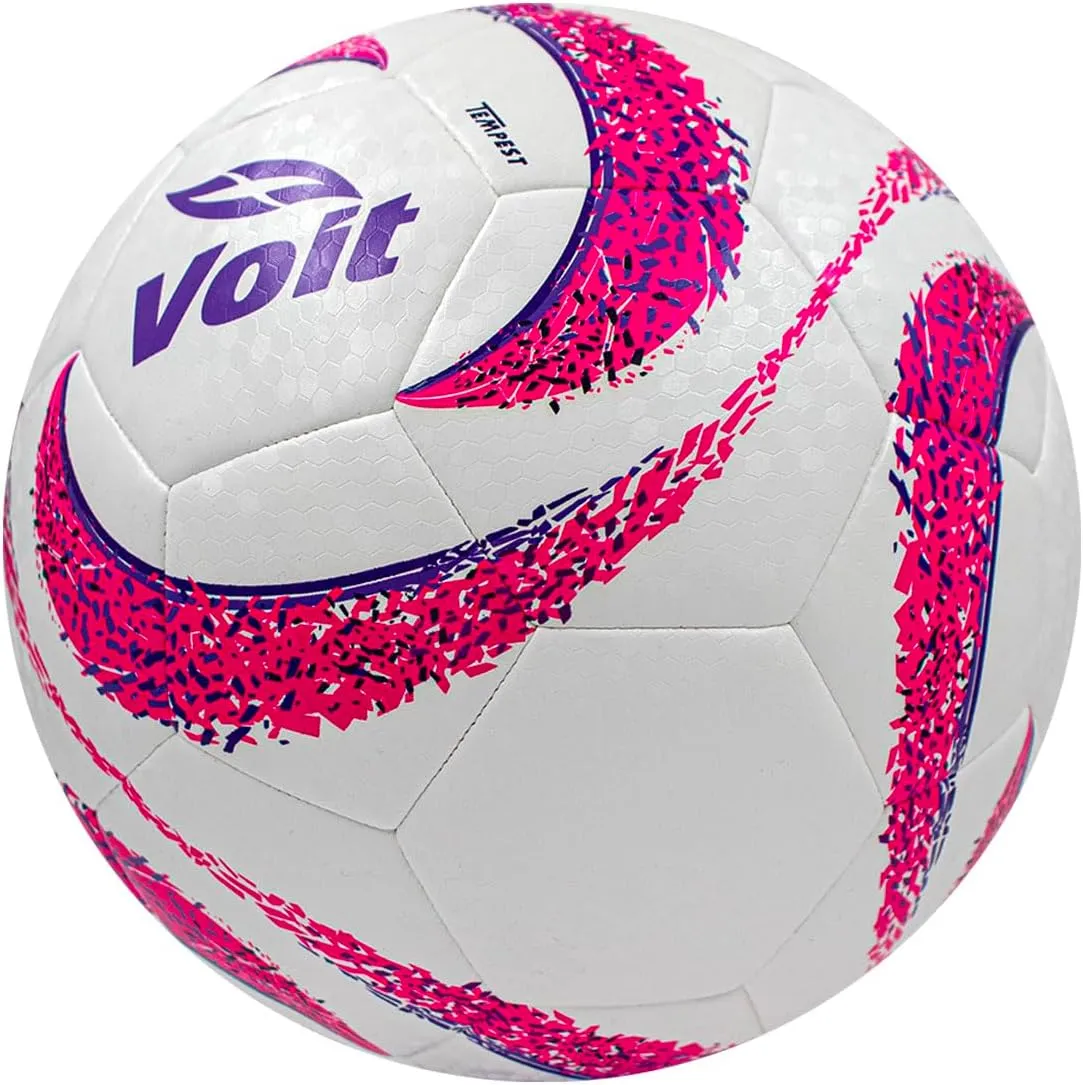 Voit Hybrid Training Ball - Liga MX, Hybrid Tech Technology, Durable Construction, Multiple Colors, High Grade Soccer Ball for Training