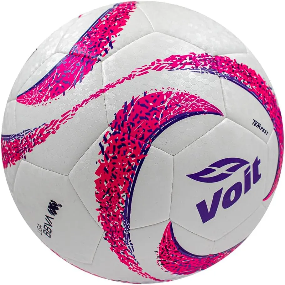 Voit Hybrid Training Ball - Liga MX, Hybrid Tech Technology, Durable Construction, Multiple Colors, High Grade Soccer Ball for Training