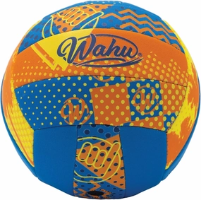 WAHU 100% Waterproof All-Purpose Pool Ball for Beach Volleyball, Soccer, and More, 6.5" Round Water Ball for Beach and Pool Sports Games