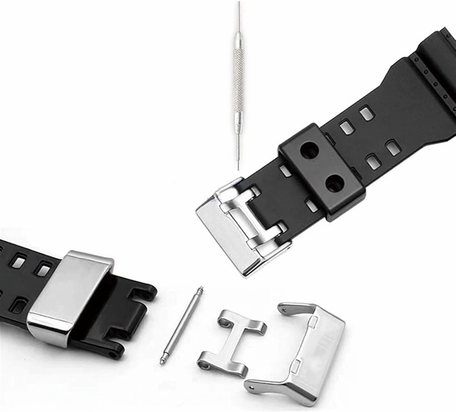 Watch Band Strap Buckle Fit For GA110/700 GW8900/9400 GG1000 DW5600/6900 GW-M5610 Bracelet Acessories Metal Clasp 19mm 21mm 22mm Watch clasp