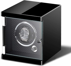 Watch Winder Watch Stand Watch Winders for Automatic Watches - Smart Watch Shaker Mechanical Watch Automatic Winding Device Household Light Luxury Colorful Atmo
