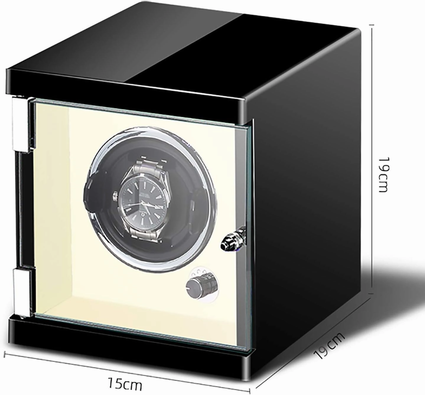 Watch Winder Watch Stand Watch Winders for Automatic Watches - Smart Watch Shaker Mechanical Watch Automatic Winding Device Household Light Luxury Colorful Atmo