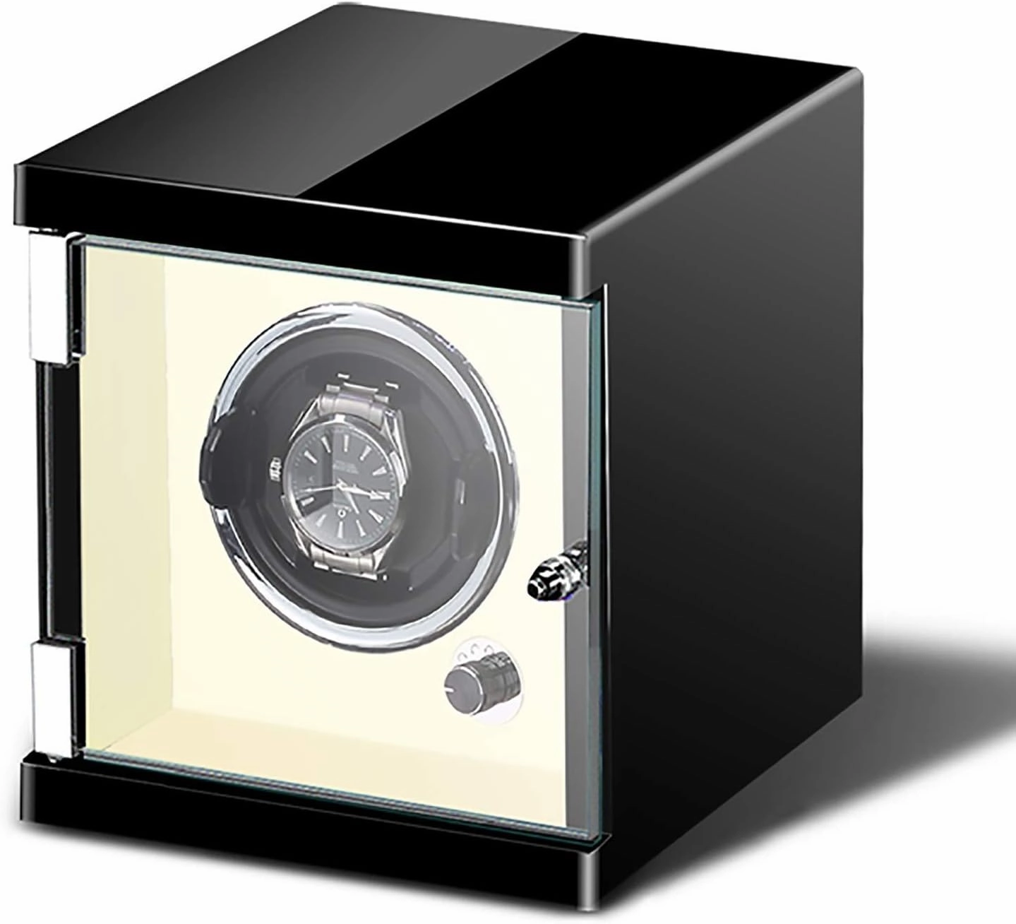 Watch Winder Watch Stand Watch Winders for Automatic Watches - Smart Watch Shaker Mechanical Watch Automatic Winding Device Household Light Luxury Colorful Atmo