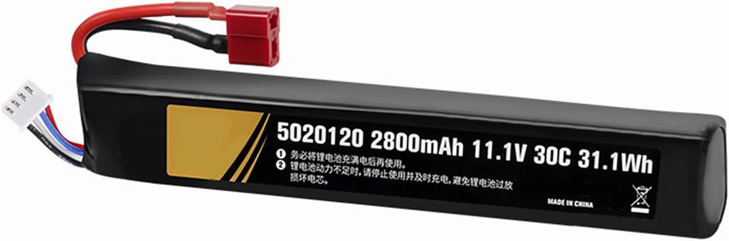 WaterGuns Airsofts Battery 3S 11.1V 2800mAh 5020120 Electric Toy 11.1V Rechargeable 3S 30C Battery