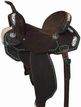 Western Barrel Racing Horse Saddle Wooden Tree Handmade Premium Leather Comfort Horse Trail Equestrian Tooled Carved Horse Riding Saddle Size: 10"-18 inches Seat Available, AS21