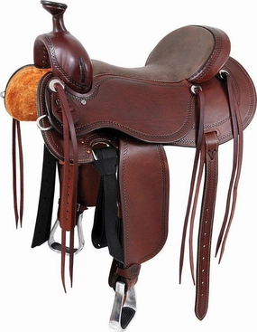 Western Barrel Racing Horse Saddles Trail Equestrian Horse Saddle Classic Quality Premium Leather Comfort for Horse Riding Size:10-18 inches Seat Available, BRL25