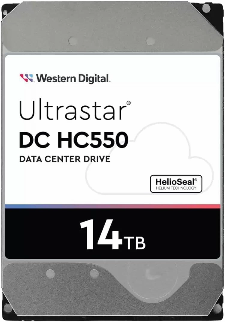 Western Digital DC HC550 14TB 512MB SAS 512E SE P3 14 TB, 0F38528