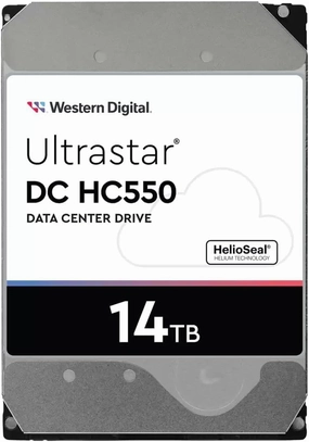 Western Digital DC HC550 14TB 512MB SAS 512E SE P3 14 TB, 0F38528