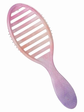 Wet Brush Speed Dry Hair Brush - Sea Shells - Vented Design and Ultra Soft HeatFlex Bristles Are Blow Dry Safe With Ergonomic Handle Manages Tangle and Uncontrollable Hair - Pain-Free