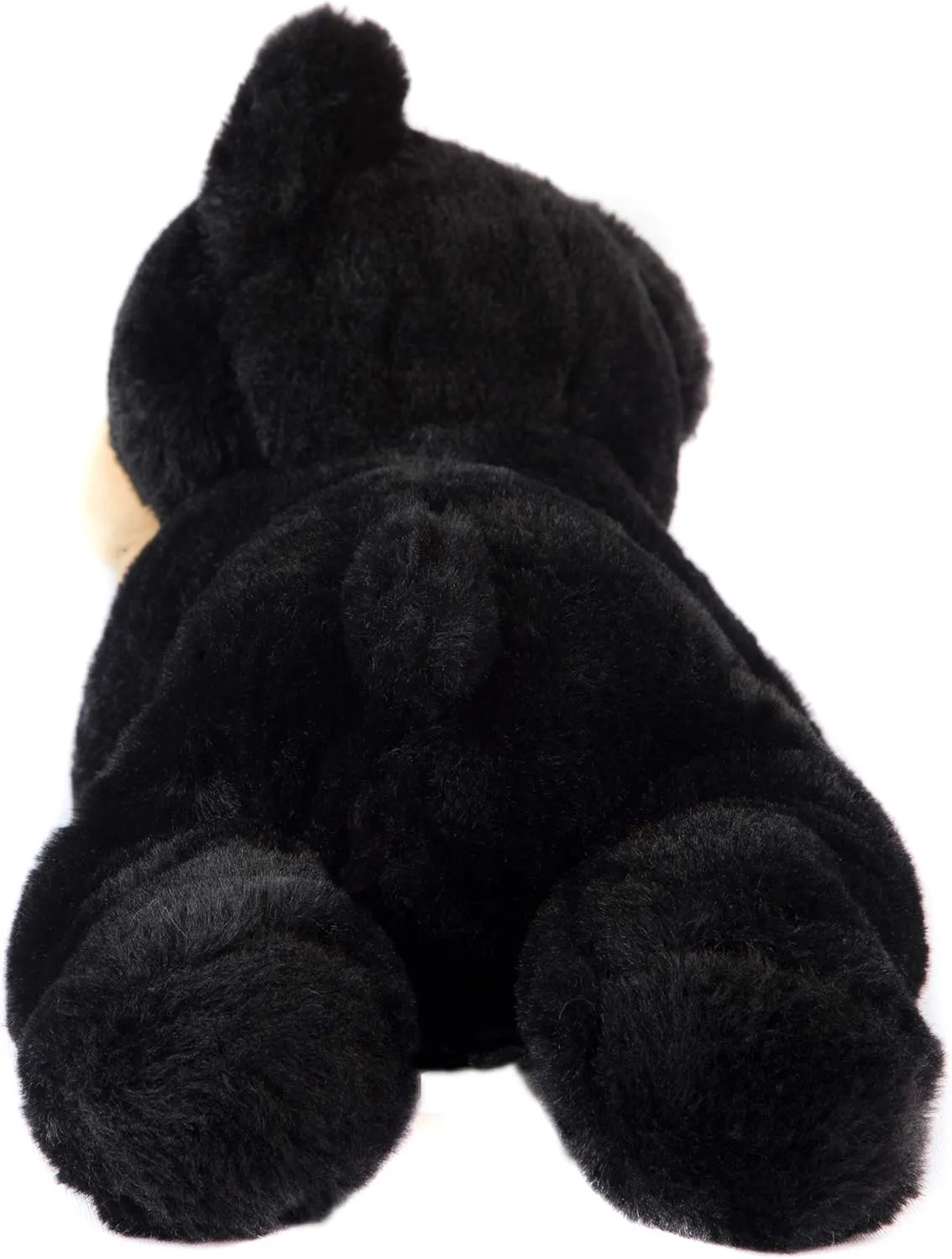 Wild Republic EcoKins Black Bear Stuffed Animal 12 inch, Eco Friendly Gifts for Kids, Plush Toy, Handcrafted Using 16 Recycled Plastic Water Bottles