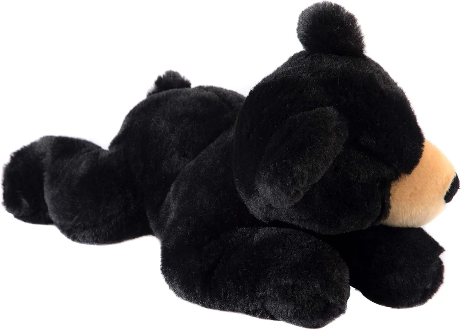 Wild Republic EcoKins Black Bear Stuffed Animal 12 inch, Eco Friendly Gifts for Kids, Plush Toy, Handcrafted Using 16 Recycled Plastic Water Bottles