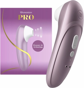 Womanizer Pro Clit Sucker Adult Toys | Clitoris Vibrator for Women and Couples | Vibrating Adult Sex Toy | Clit Stimulator for Woman with 11 Suction Speeds | Waterproof Clitoral Stimulation Massager