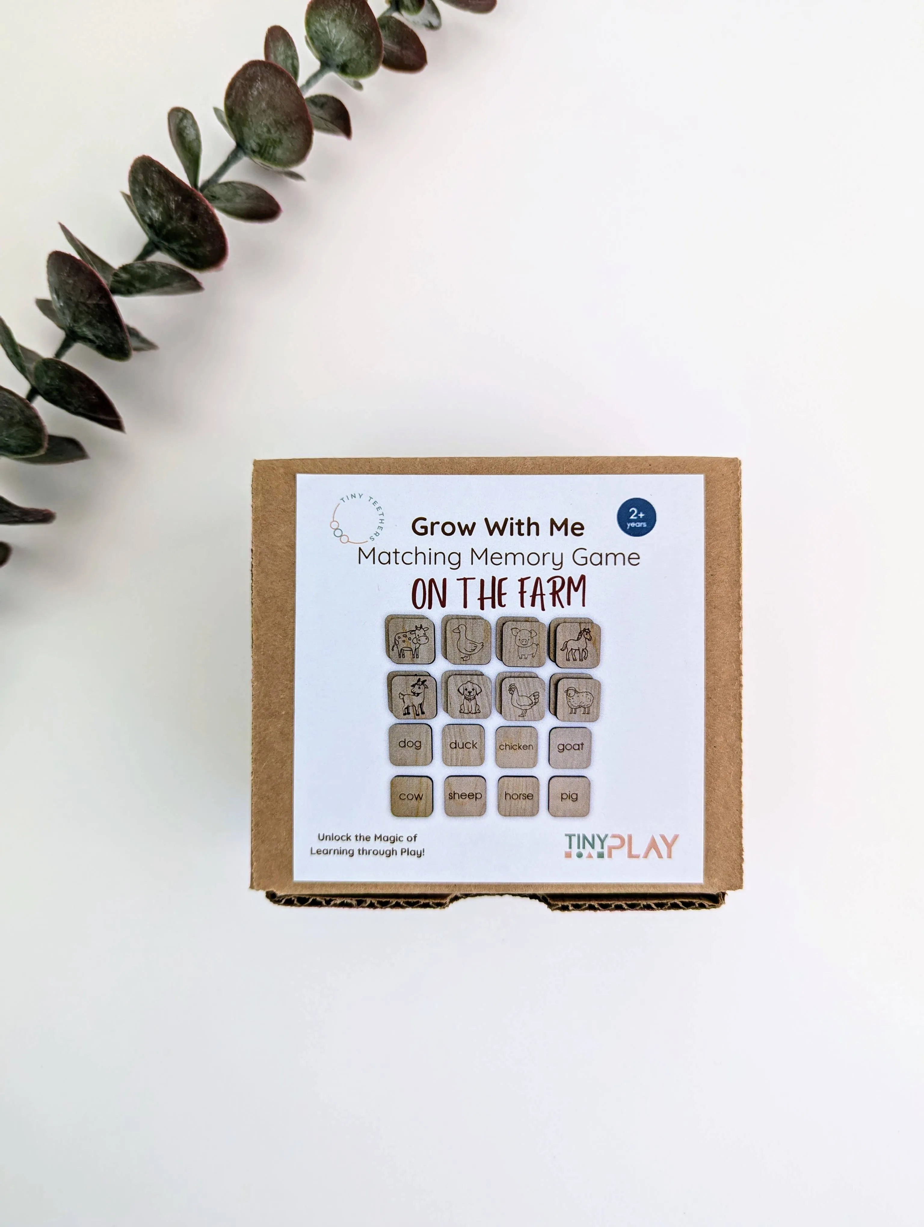 Wooden Matching Memory Set | Farm🍁