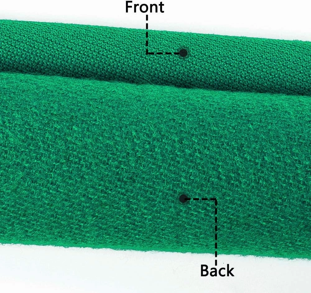 Worsted Blend Billiard Cloth Pool Table Felt Fast Speed for 7' 8' 9' Pool Table Pre Cut Bed & Rails