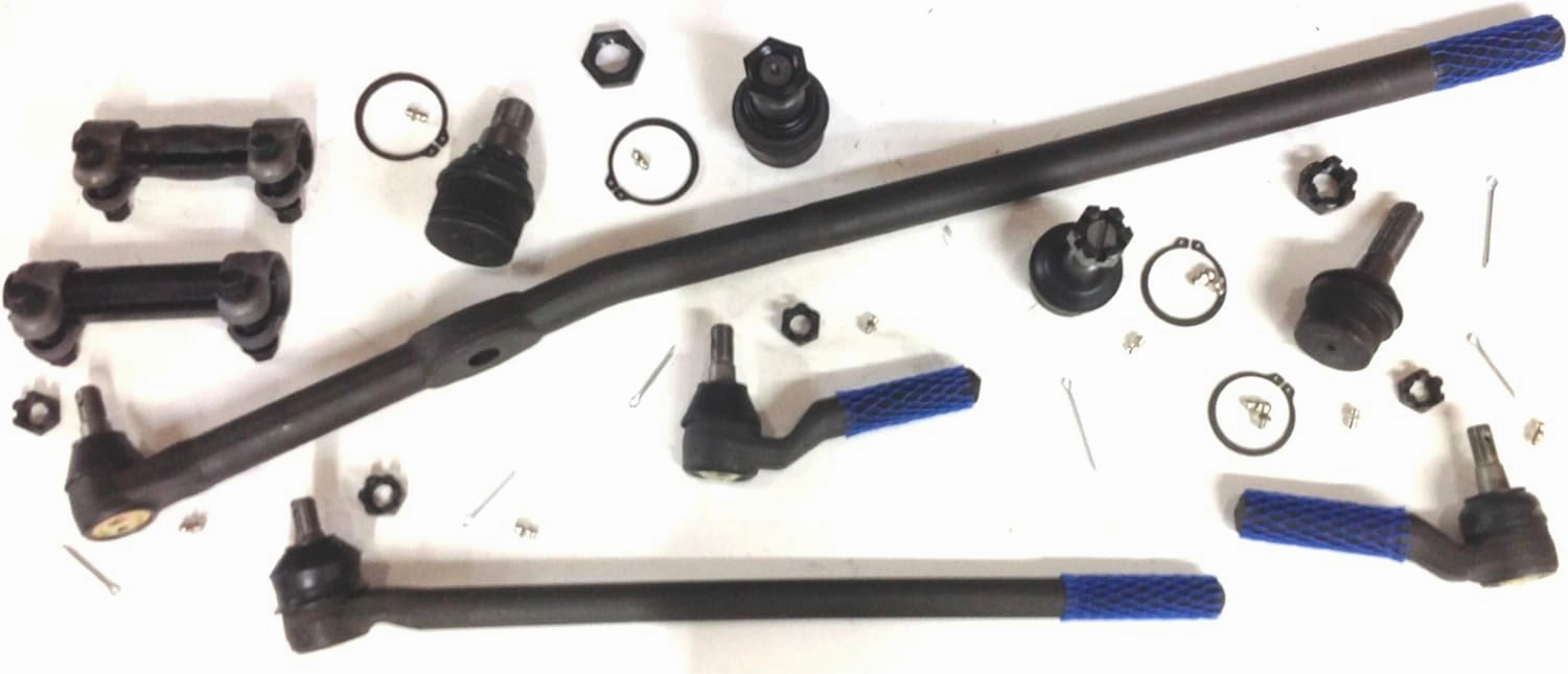 XRF Lifetime Ball Joint Tie Rod Drag Link Kit fits 1995 1996 Ford F250HD 4x4 from American Undercar