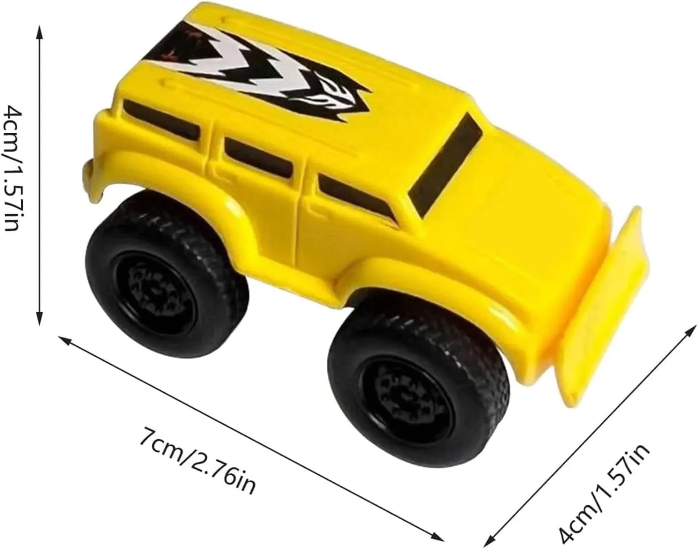 Yearpilrim Magnetic Wall Climbing Toy Car - Magnetic Anti-Gravity Wall-Climbing Toy Car, Portable Mini Magnetic Wall Climbing Cars, Cars That Drive on Walls and Ceiling (3Pcs)