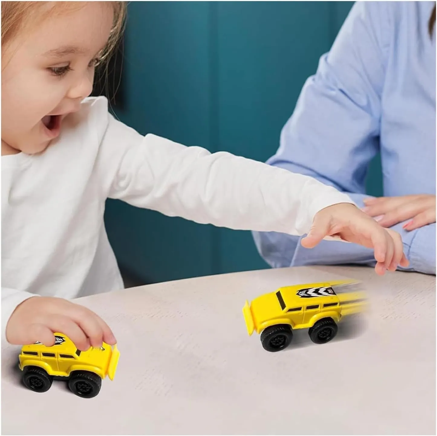 Yearpilrim Magnetic Wall Climbing Toy Car - Magnetic Anti-Gravity Wall-Climbing Toy Car, Portable Mini Magnetic Wall Climbing Cars, Cars That Drive on Walls and Ceiling (3Pcs)