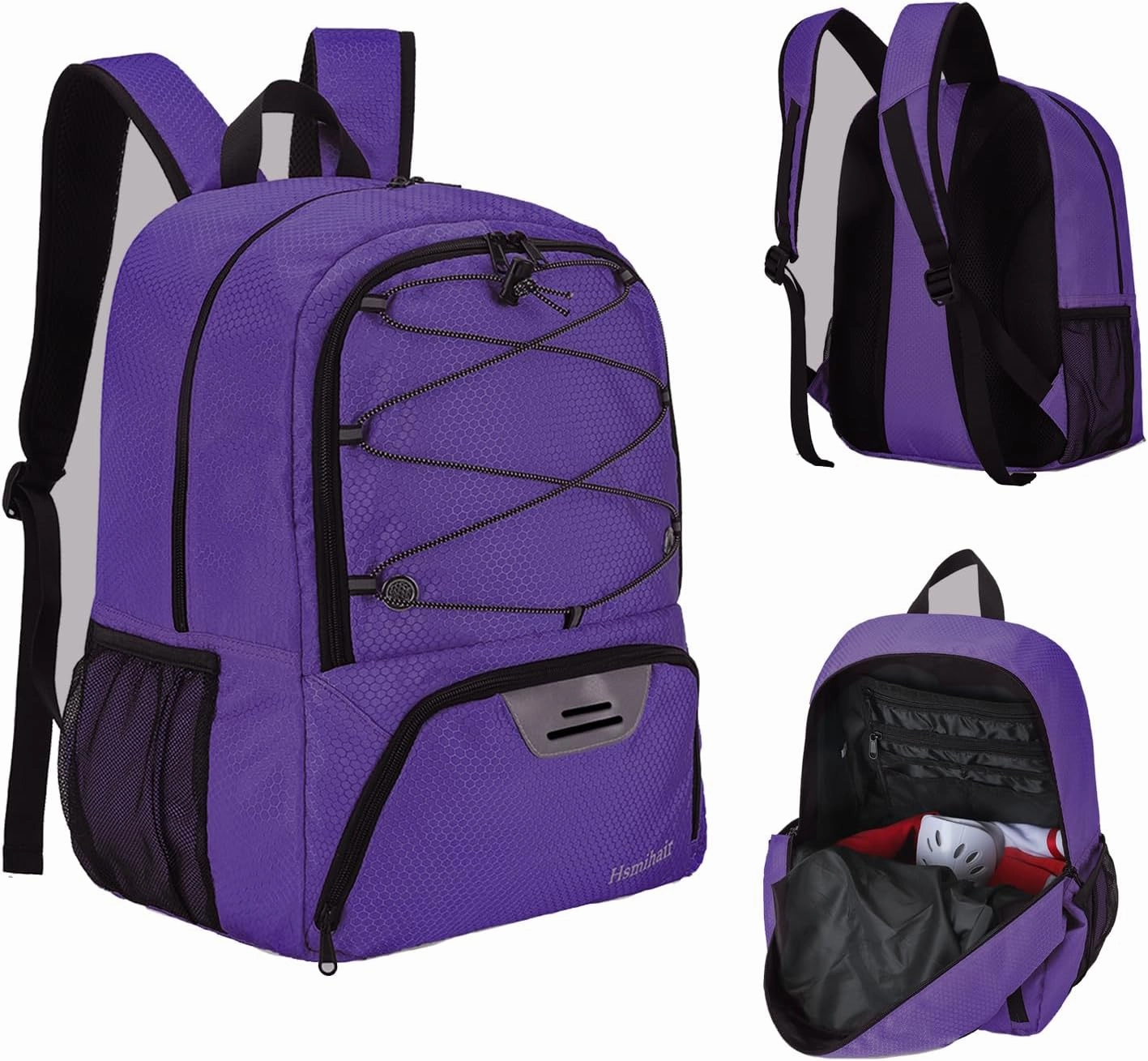 Youth Soccer Bag-Soccer Backpack&Backpack for Football Basketball,with Ball Compartment Separate Cleat Package