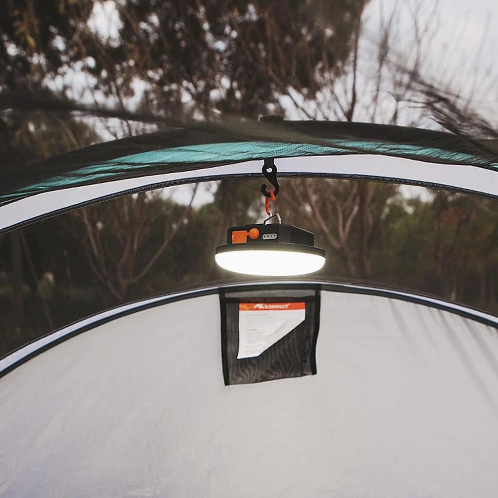YYDS Camping Lights Display Battery Camping Light Waterproof Tent Light Fast Heat Dissipation Outdoor Lighting Emergency Light Camping Lantern (Color : White Light, Size : Small)